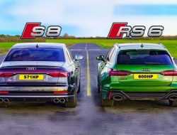 Дрэг-гонка: Audi S8 против Audi RS 6 Avant
