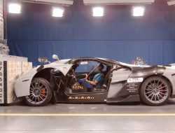 Суперкар Glickenhaus 004S за 34 млн рублей разбили в краш-тесте. Видео