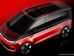 Volkswagen показал внешность нового Multivan