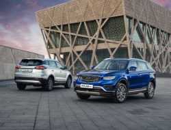 Geely Atlas Pro для России: появились новые подробности об интерьере
