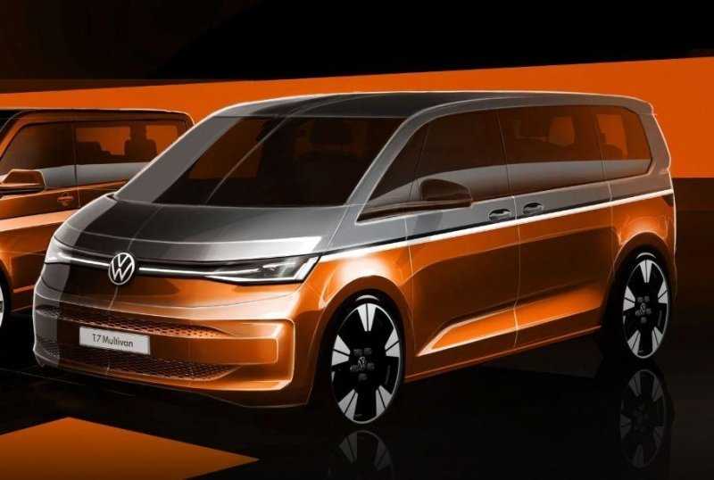 Гибридный Volkswagen Multivan T7 сможет ездить на электричестве, но есть нюанс