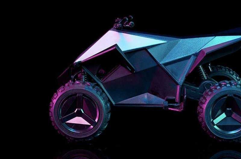 Hot Wheels выпустила игрушечный Tesla Cybertruck с квадроциклом за семь тысяч рублей