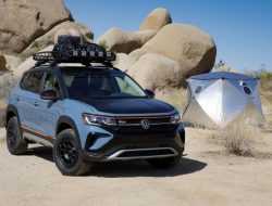 Из Volkswagen Taos сделали кроссовер для путешествий с компасом в зеркале