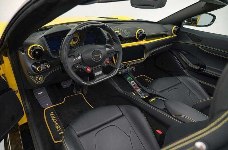 Mansory всесторонне улучшила кабриолет Ferrari Portofino