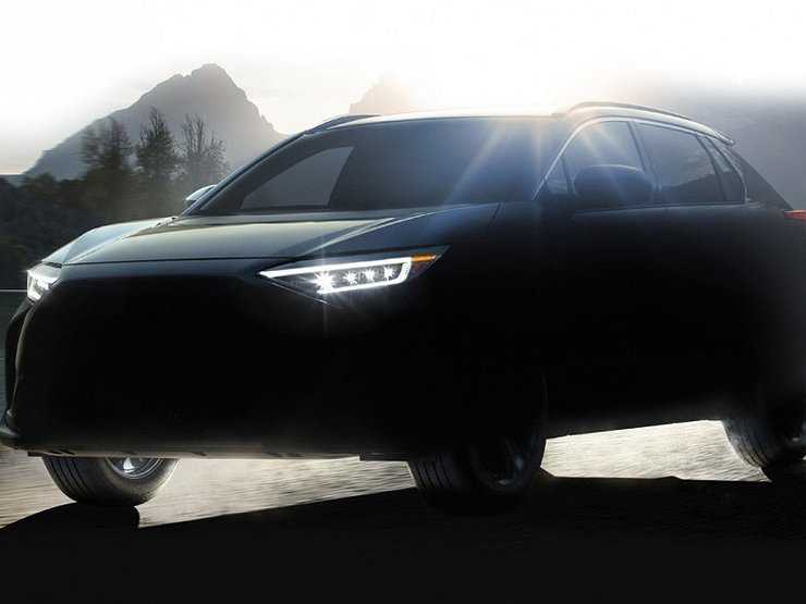 Опубликовано первое изображение новейшего кроссовера Subaru Solterra