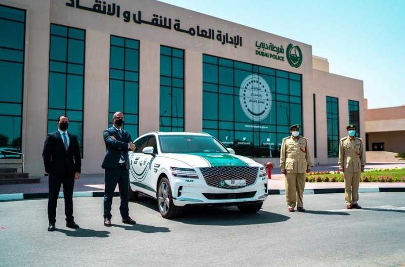 Первый кроссовер Genesis поступил на службу в полицию