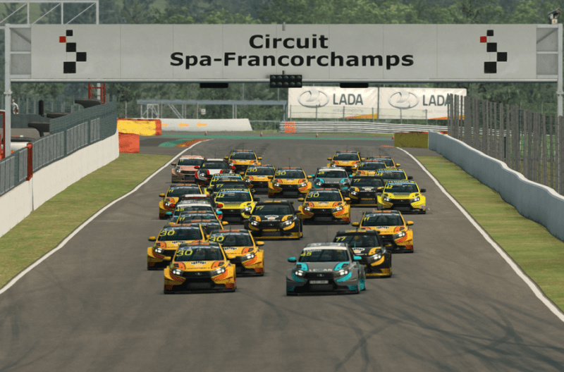 Подведены итоги второго этапа виртуальных гонок на Lada Vesta