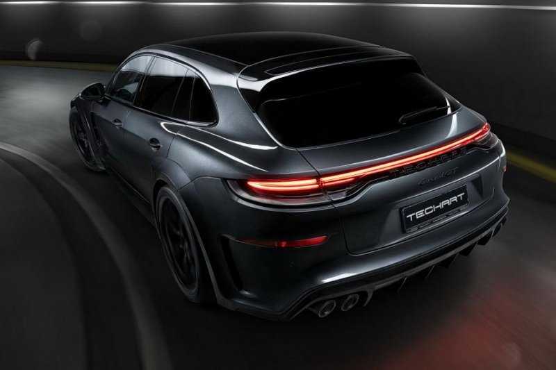 Porsche Panamera прокачали до 720 лошадиных сил с помощью чипа