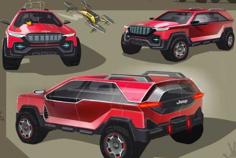Посмотрите на футуристичные Jeep, придуманные школьниками
