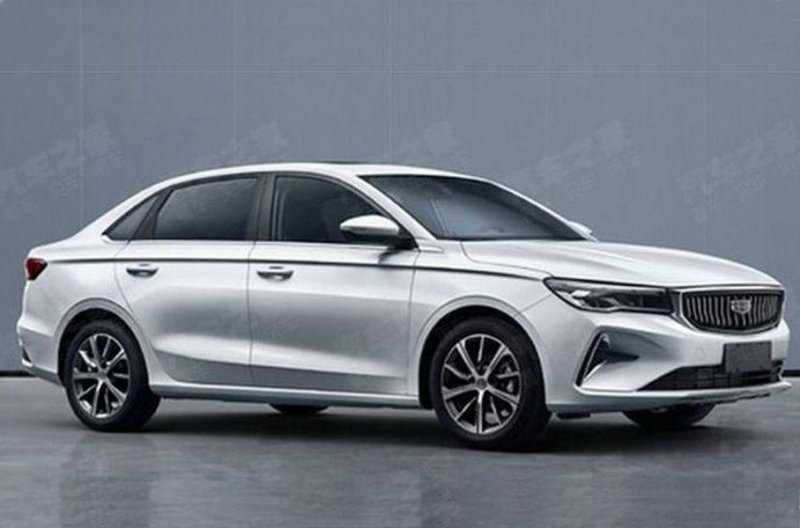 Раскрыта внешность нового бюджетного седана Geely Emgrand