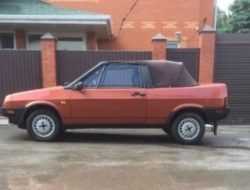 Редкий кабриолет ВАЗ-2108 продают за 1,2 миллиона рублей