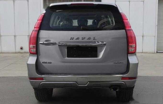 Рестайлинговый Haval H9: появились новые фотографии