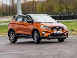 Российские продажи Geely выросли почти в четыре раза