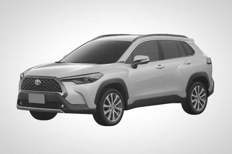 Toyota запатентовала в России кроссовер Corolla Cross