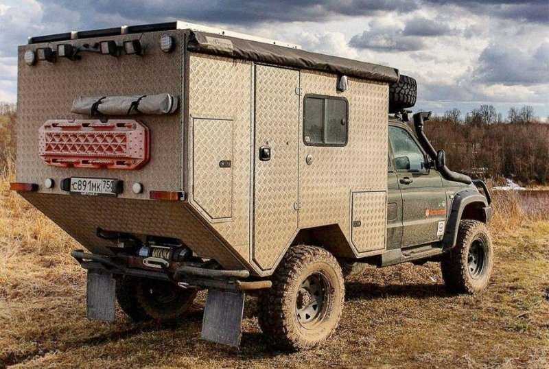 УАЗ &laquo;Патриот&raquo; превратили в дом на колёсах