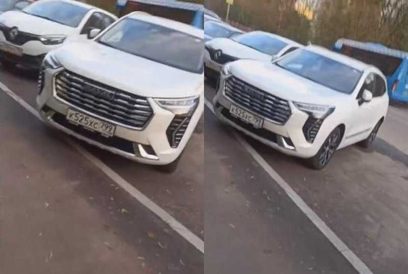 В России впервые заметили новый кроссовер Haval Jolion