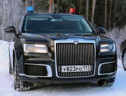 В семействе Aurus появилась новая модель — катафалк «Лафет»