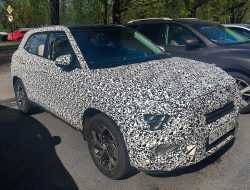 В Сети появились шпионские фото новой Hyundai Creta для России