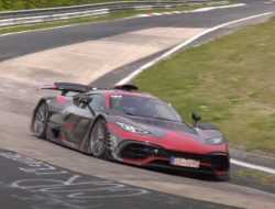 Видео: гиперкар Mercedes-AMG заглох во время испытаний