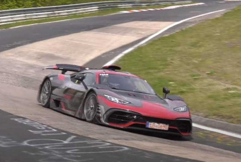 Видео: гиперкар Mercedes-AMG заглох во время испытаний