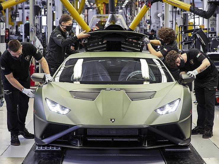 Все гиперкары Lamborgini станут электрическими