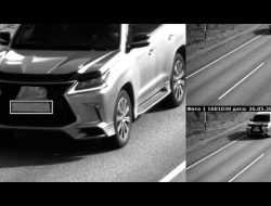 ГИБДД через камеры вычислила нарушителя, который прикрыл номер тканью