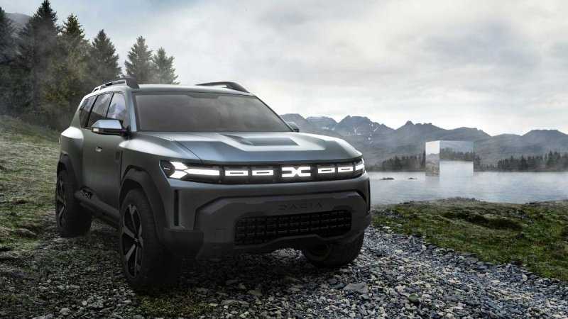 
            Dacia показала новый фирменный логотип для «старшего брата» Duster
        