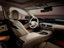 Kia показала интерьер обновленного флагмана K900