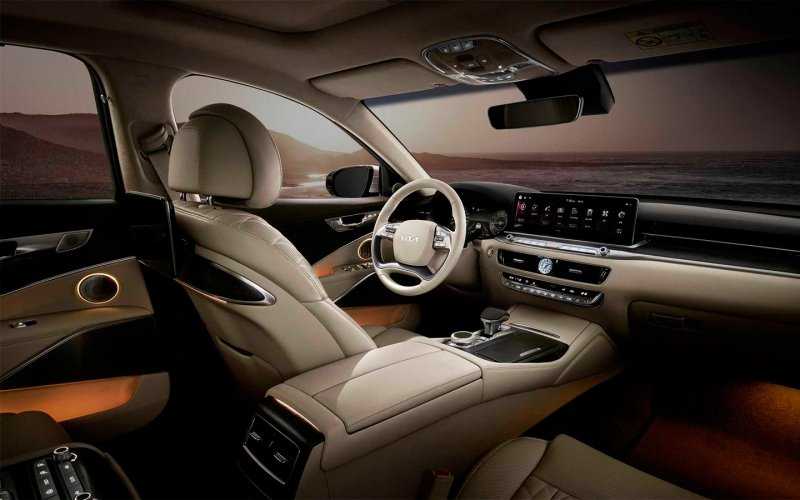 
            Kia показала интерьер обновленного флагмана K900
        
