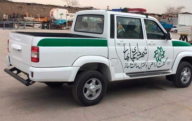 УАЗ «Пикап» пополнил автопарк полиции Ирана. Фото