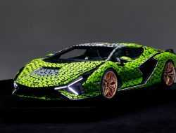 Lego показала на видео полноразмерную копию самого мощного Lamborghini