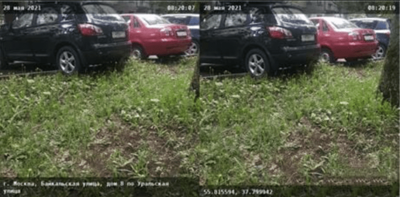 Водителей начали чаще штрафовать за парковку на газоне