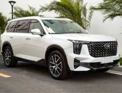 Появились первые снимки китайского кроссовера GAC GS8 нового поколения