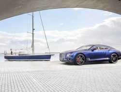 Bentley Continental GT V8 стал парой для океанской яхты