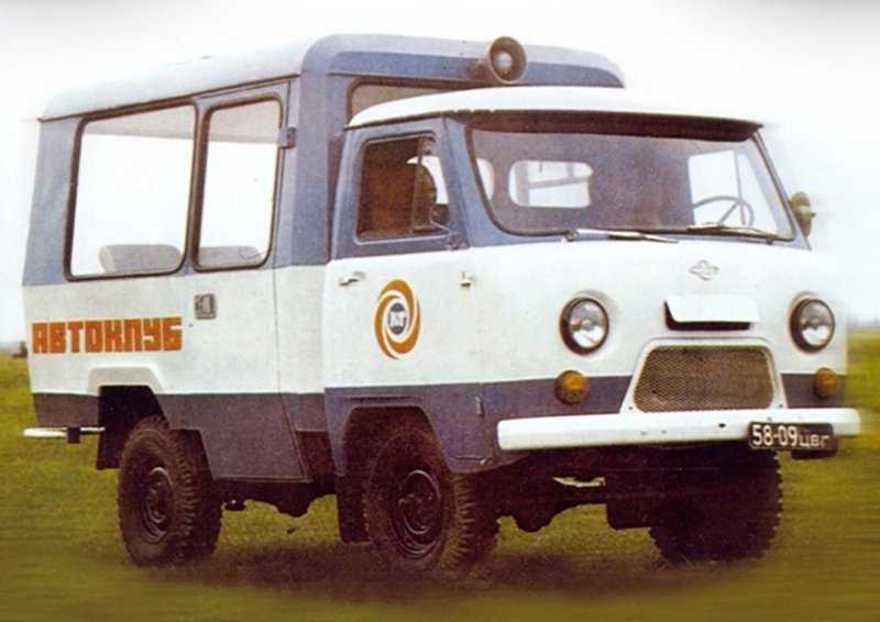 
            Штаб, снегоход, броневик и другие. 6 самых необычных версий &laquo;Буханки&raquo;
        