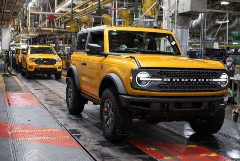 Ford наконец приступил к производству Bronco