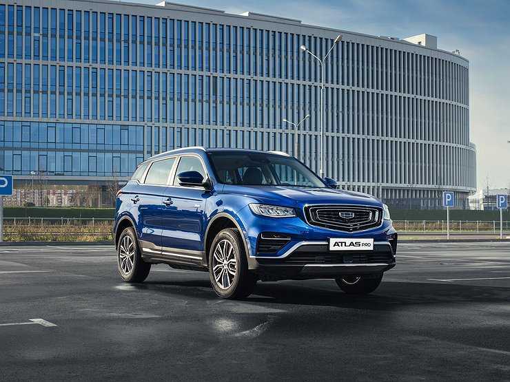Geely показала фото и раскрыла комплектации новейшего кроссовера Atlas Pro