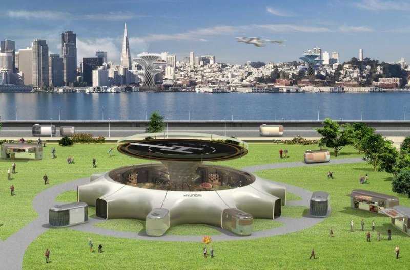 Hyundai планирует запустить летающие такси в аэропортах в 2025 году
