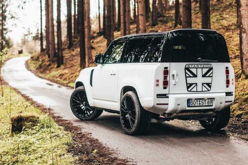 Яркие болты, 23-дюймовые диски и британский флаг &mdash; новый тюнинг Defender 90