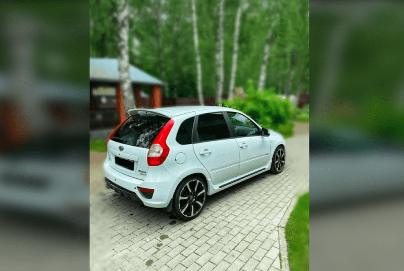 На продажу выставили очень редкую Lada Kalina. Таких выпустили всего 50 экземпляров