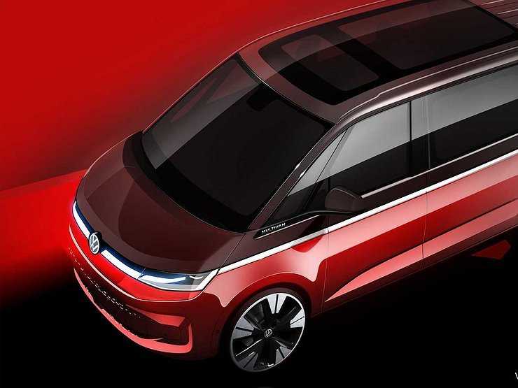 Названа дата премьеры новейшего Volkswagen Multivan