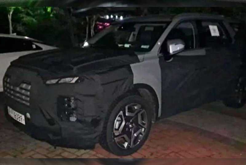 Обновленный Hyundai Palisade раскрыли на шпионском снимке