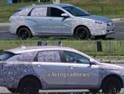 Обновленный универсал Lada Vesta в дешевой комплектации: появились новые фотографии