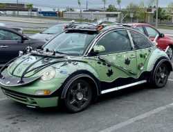 Посмотрите на очень странный Volkswagen Beetle в стиле «Безумного Макса»