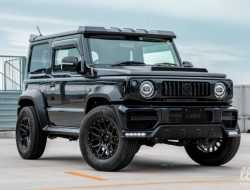 Посмотрите на Suzuki Jimny, превращенный в маленький «Гелик»