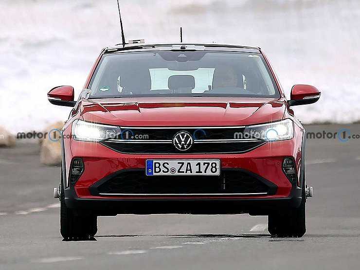 Шпионские фото нового кроссовера Volkswagen Taigo