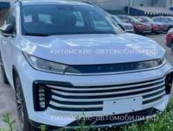 В Подмосковье заметили обновленный китайский кроссовер CheryExeed TXL