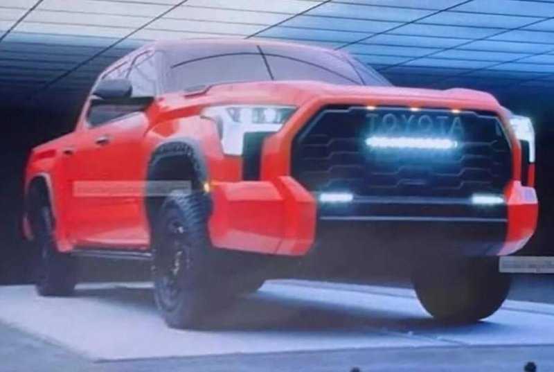 В Сеть «слили» изображения новой Toyota Tundra во внедорожной версии TRD Pro