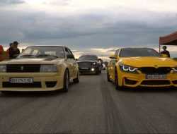 Видео: дедушка на «Москвиче» победил в дрэг-рейсинге шесть немецких спорткаров