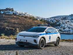 Volkswagen передал первые электрокары греческому острову, который станет полностью «зеленым»